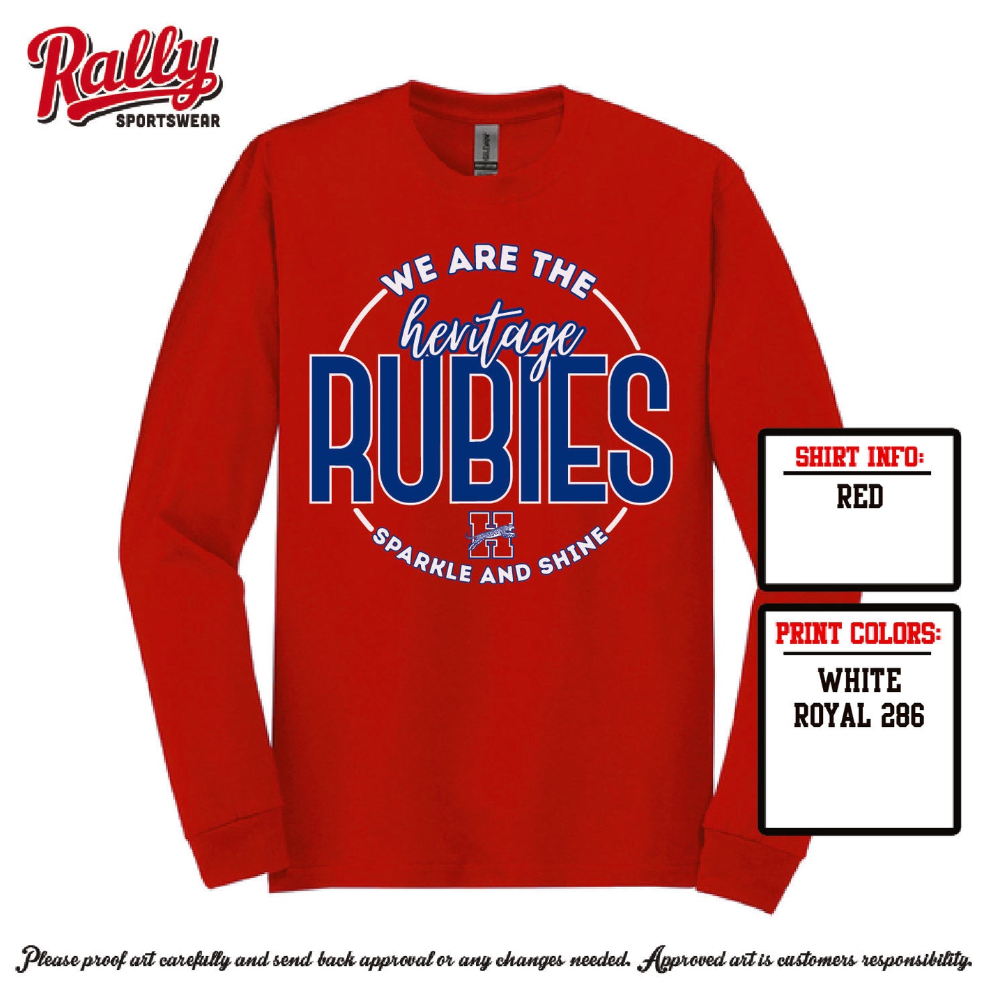 HHSBEL26 - Rubies Circle (Various Styles)