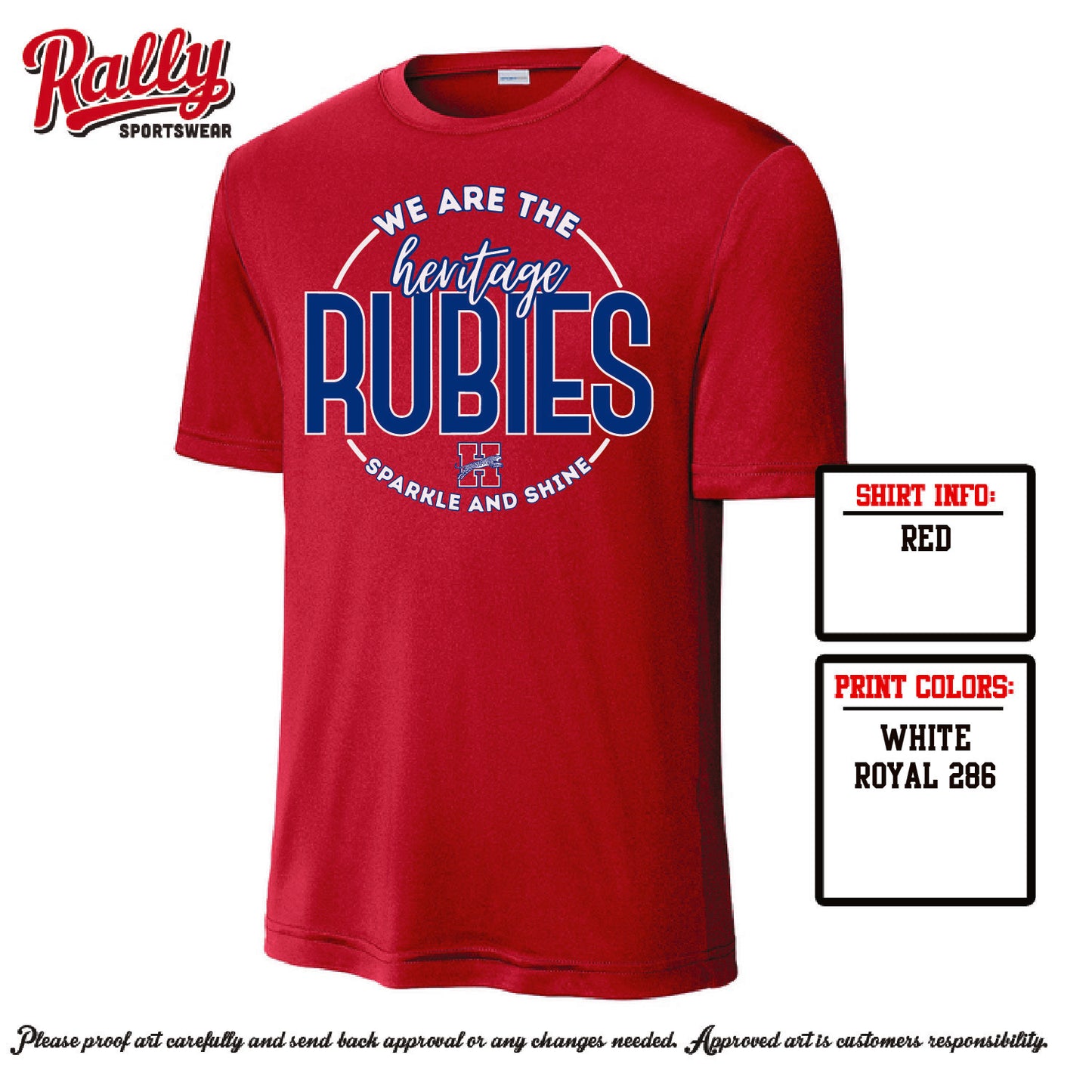 HHSBEL26 - Rubies Circle (Various Styles)