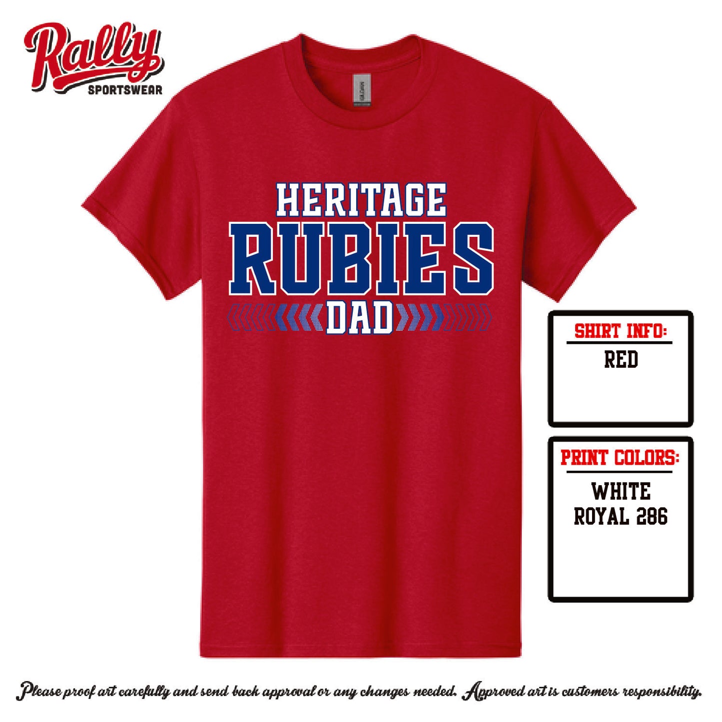 HHSBEL26 - Rubies Dad (Various Styles)