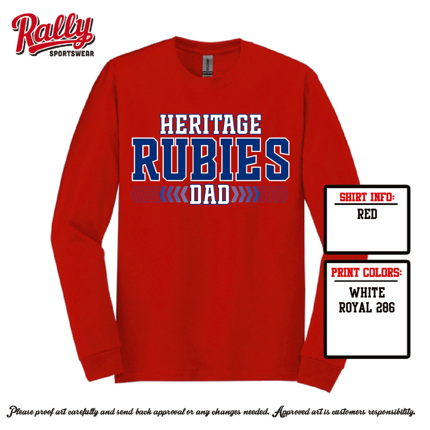 HHSBEL26 - Rubies Dad (Various Styles)