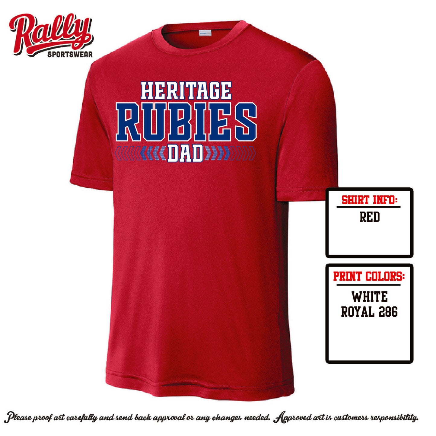 HHSBEL26 - Rubies Dad (Various Styles)