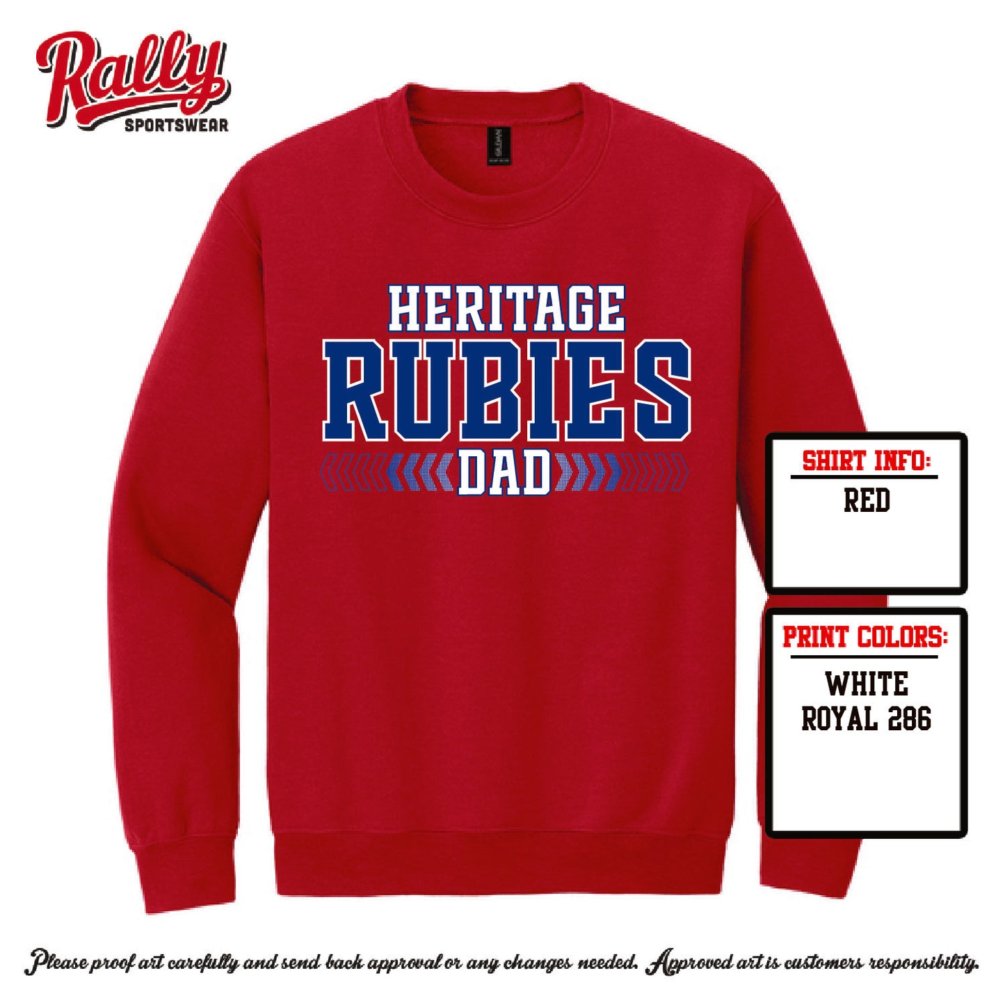 HHSBEL26 - Rubies Dad (Various Styles)