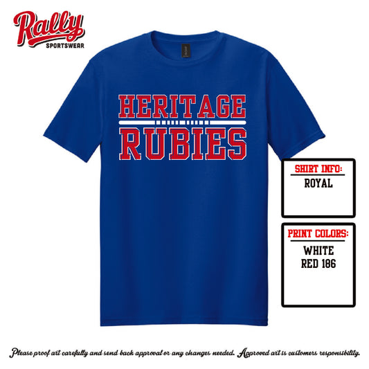 HHSBEL26 - Rubies Collegiate (Various Styles)