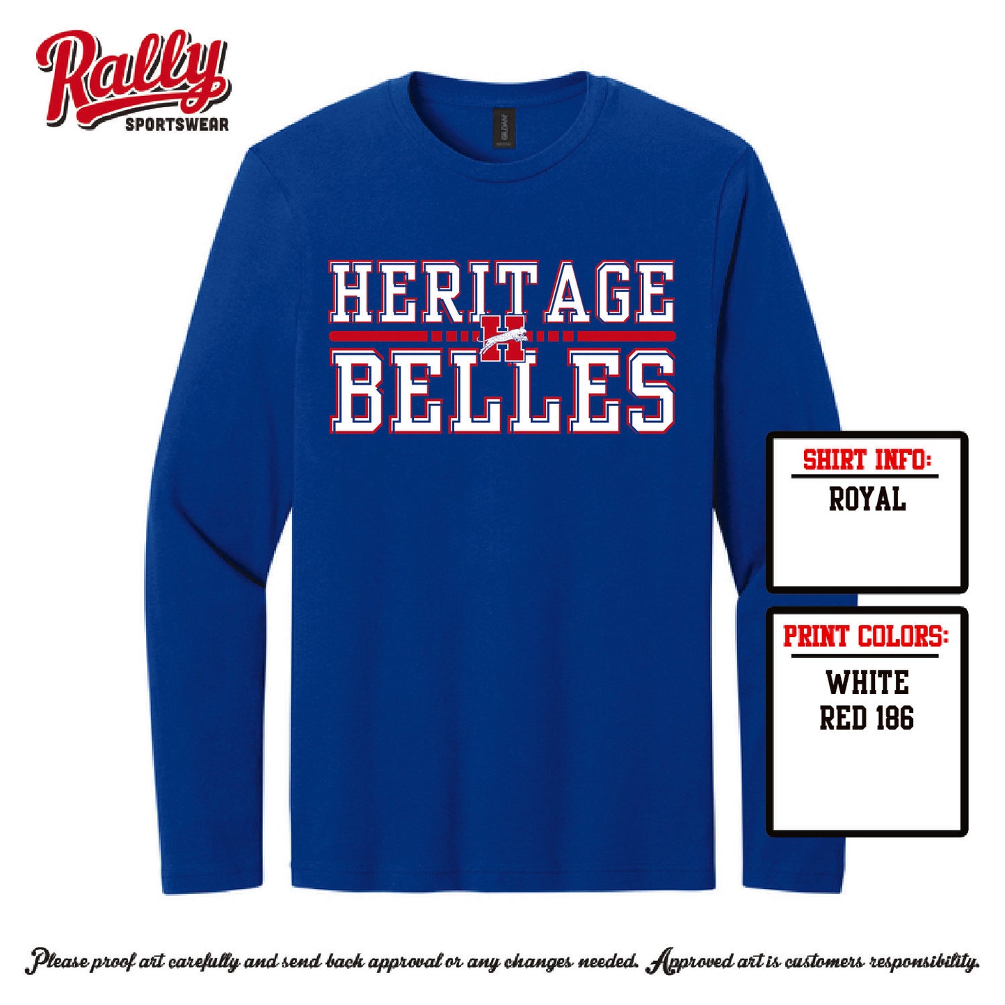 HHSBEL26 - Belles Collegiate (Various Styles)