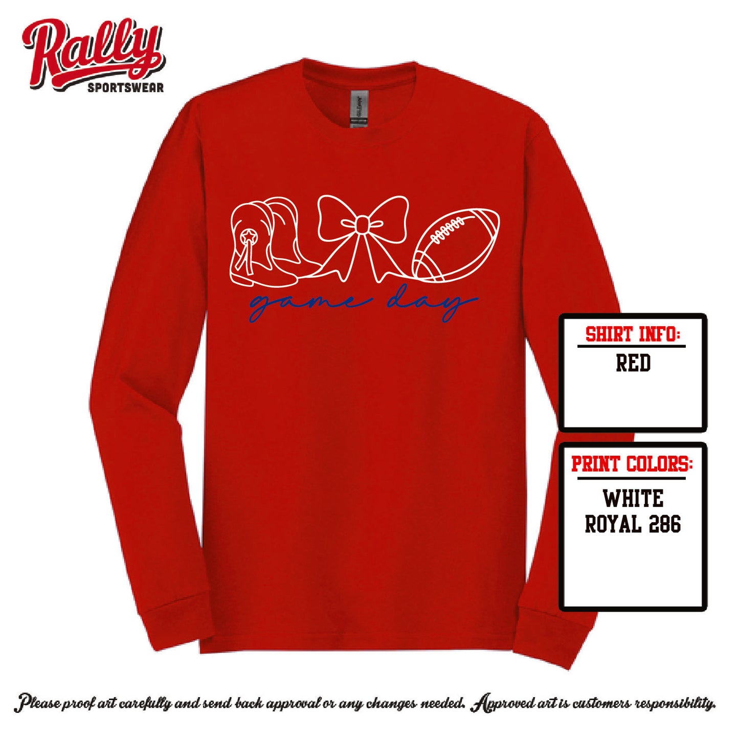 HHSBEL26 - Belles and Rubies Game Day (Various Styles)