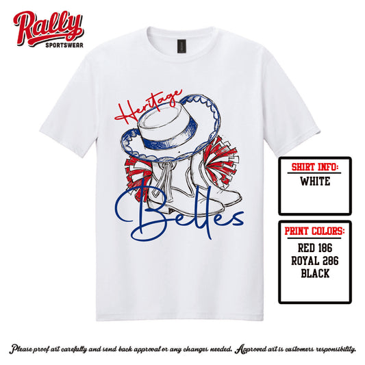 HHSBEL26 - Belles White (Various Styles)