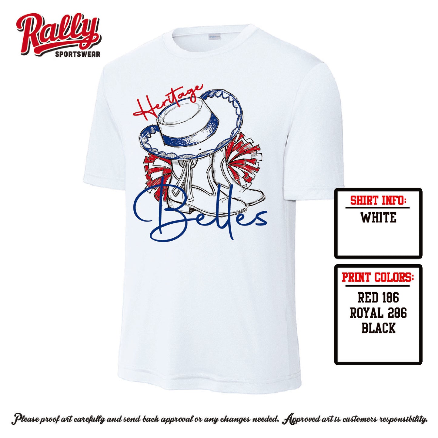 HHSBEL26 - Belles White (Various Styles)