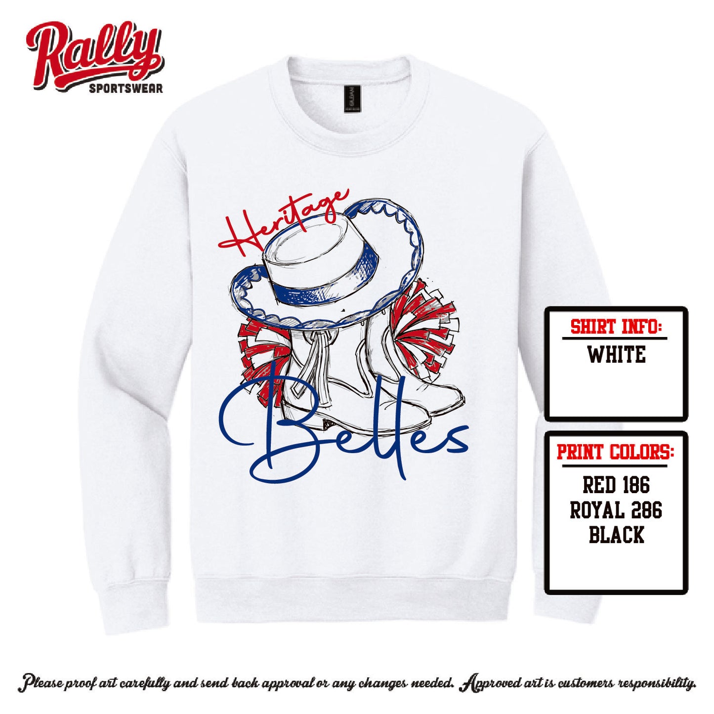 HHSBEL26 - Belles White (Various Styles)