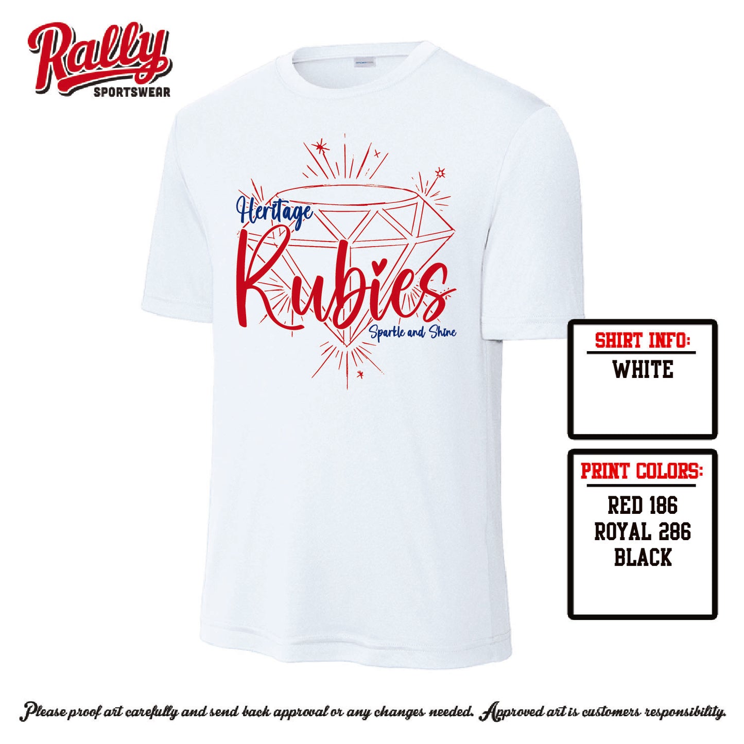 HHSBEL26 - Rubies White (Various Styles)