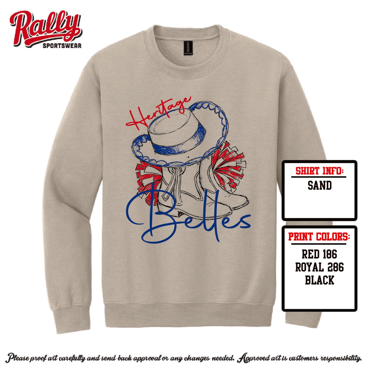 HHSBEL26 - Belles Cream (Various Styles)