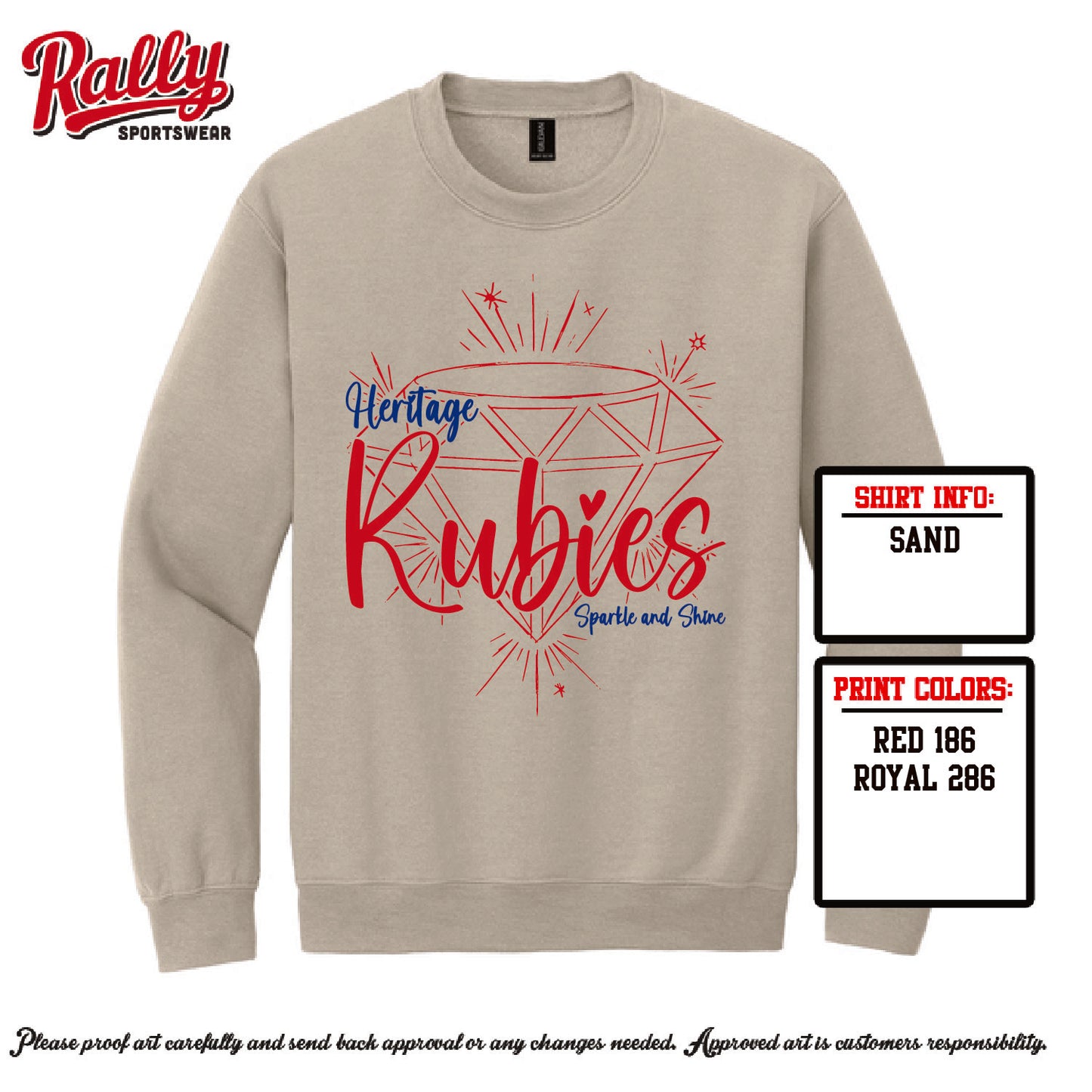 HHSBEL26 - Rubies Cream (Various Styles)