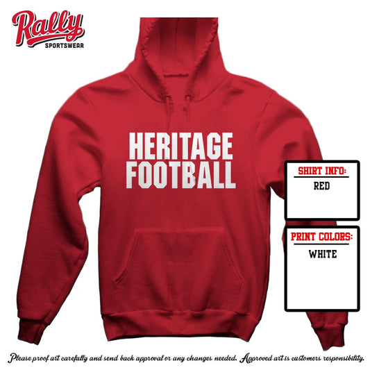 HHSFBFL25 - Practice Hoodie (Red)