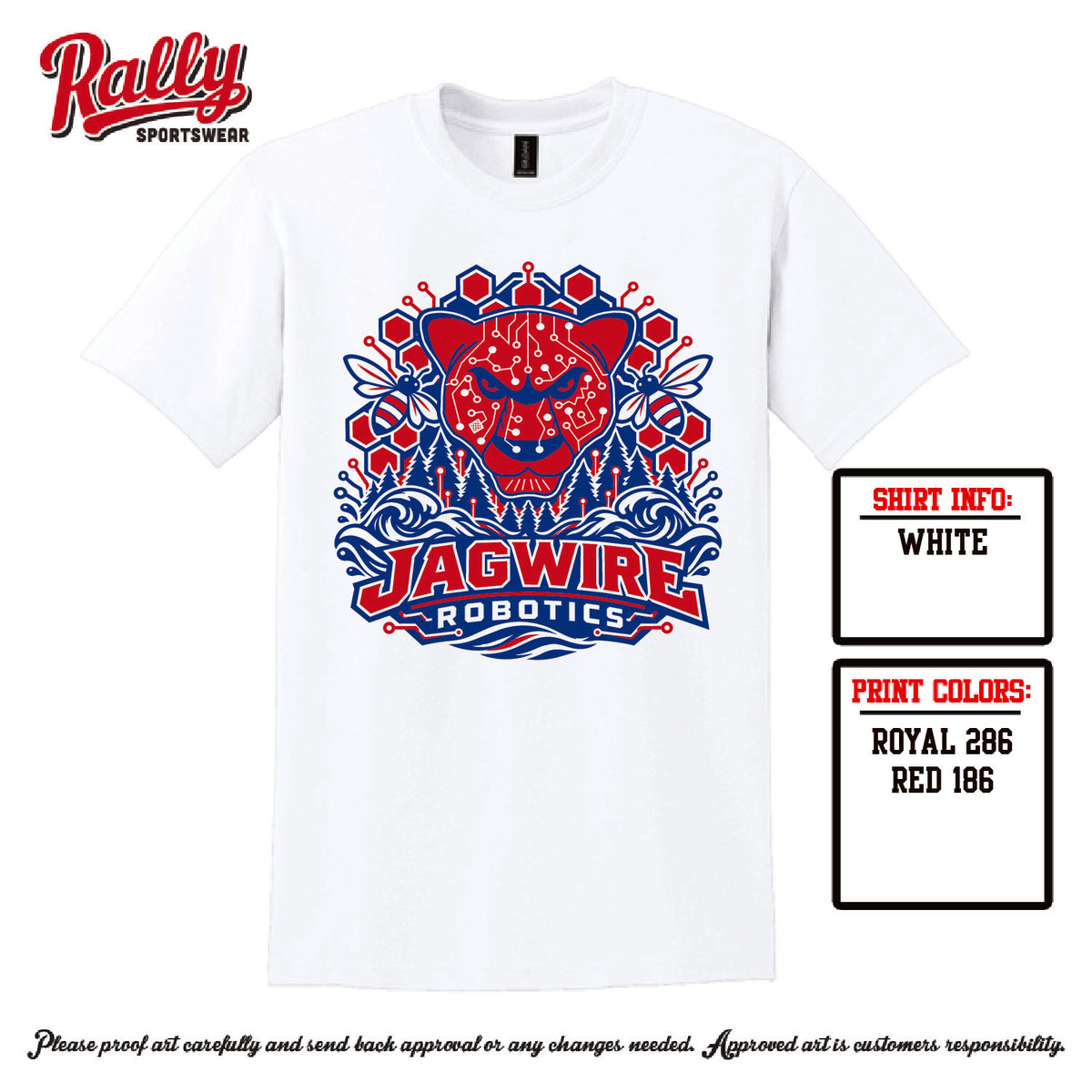 HJWRP27 - Jagwire Robotics Parent Shirt