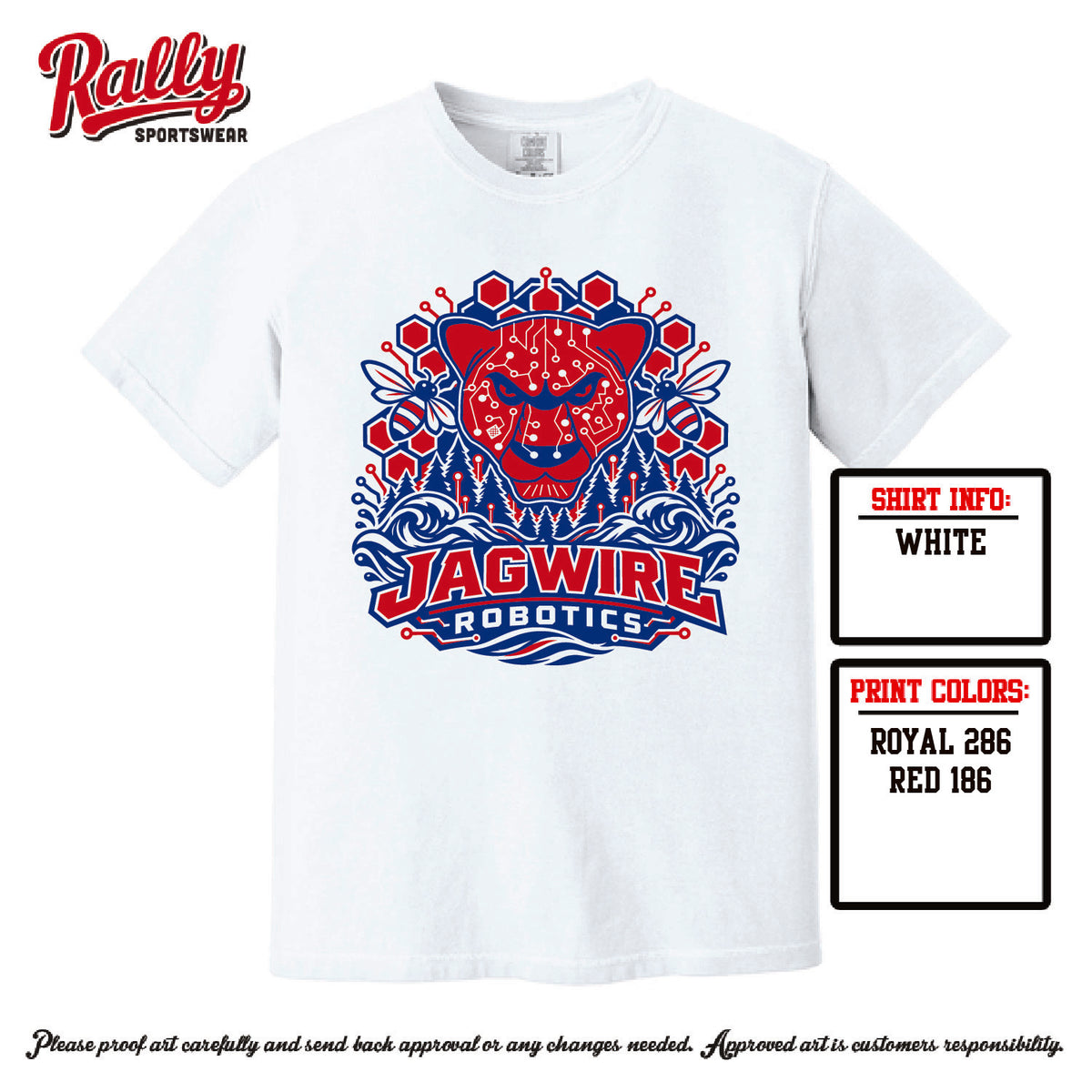 HJWRP27 - Jagwire Robotics Parent Shirt