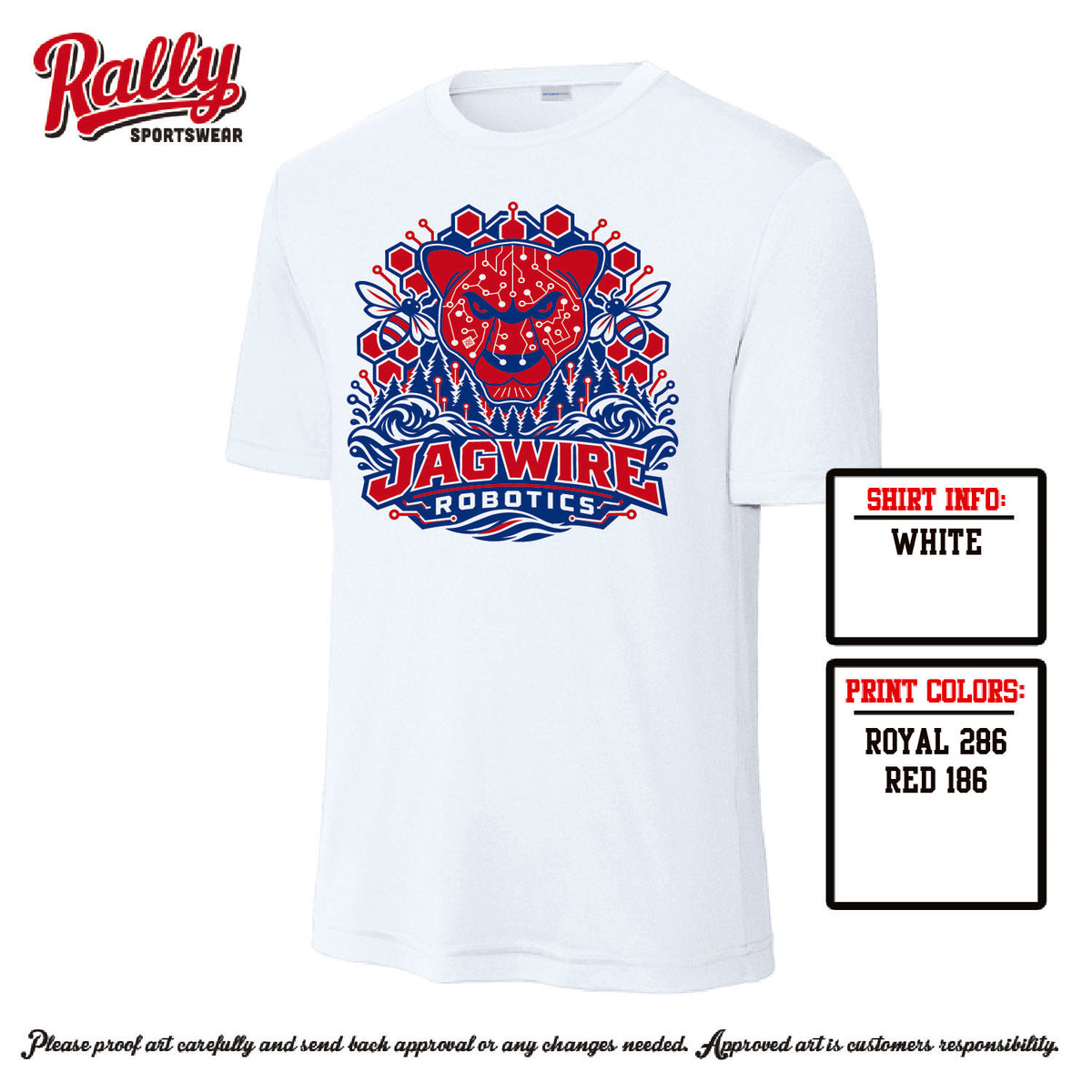 HJWRP27 - Jagwire Robotics Parent Shirt