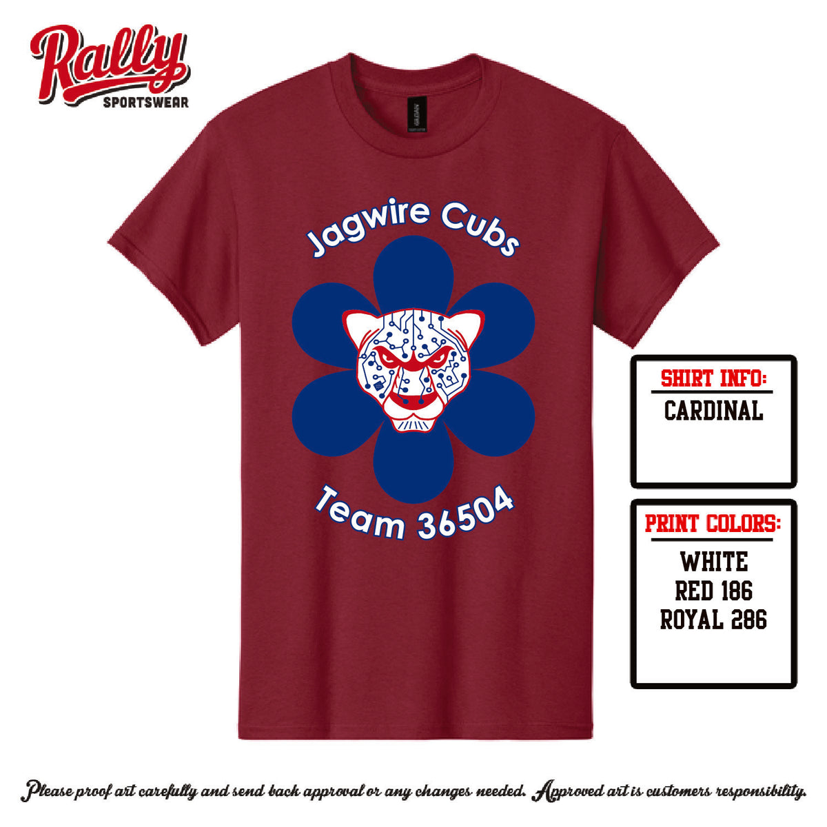 HJWR27 - Jagwire Cubs TEAM SHIRT