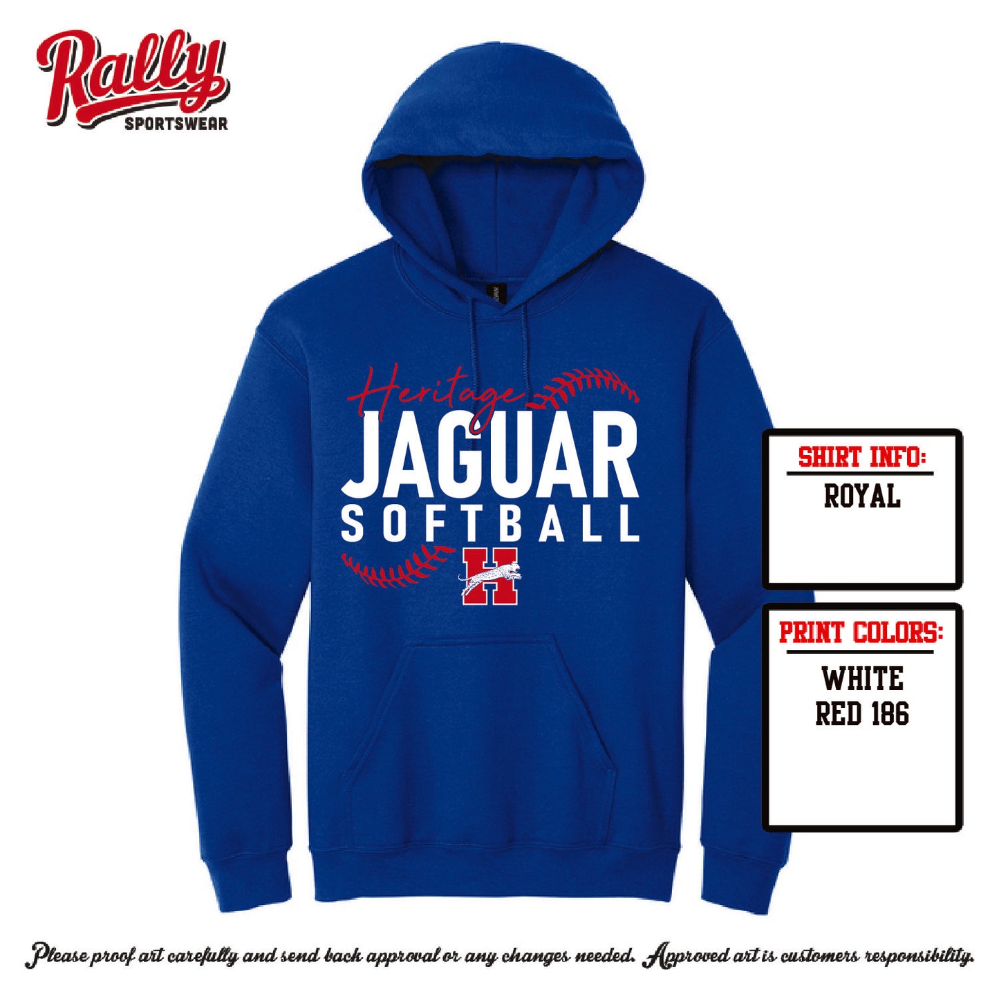 HHSSB26 - Practice Hoodie - Royal