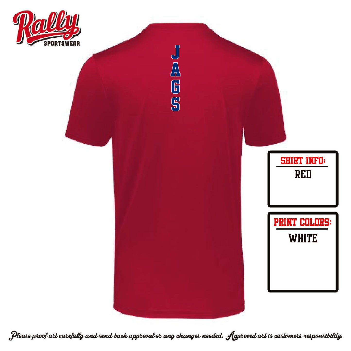 HHSTPC26 - Competition Short Sleeve Dri Fit (Red)