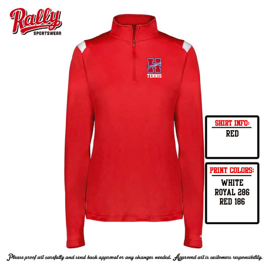 HHSTPC26 - Competition 1/4 Zip Ladies (Red)
