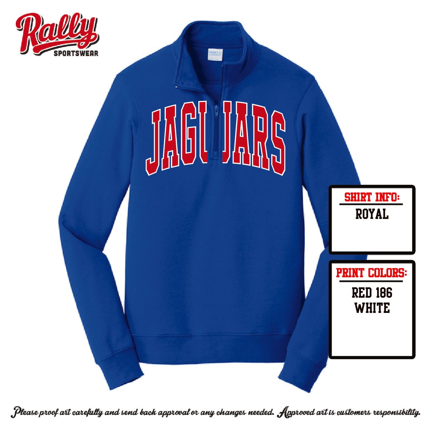 HHSTS26 - JAGUAR 1/4 ZIP