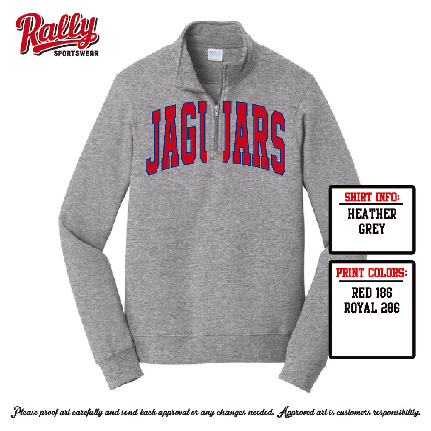 HHSTS26 - JAGUAR 1/4 ZIP