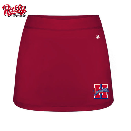 HHSTP25 - Ladies Badger Skort (Red)