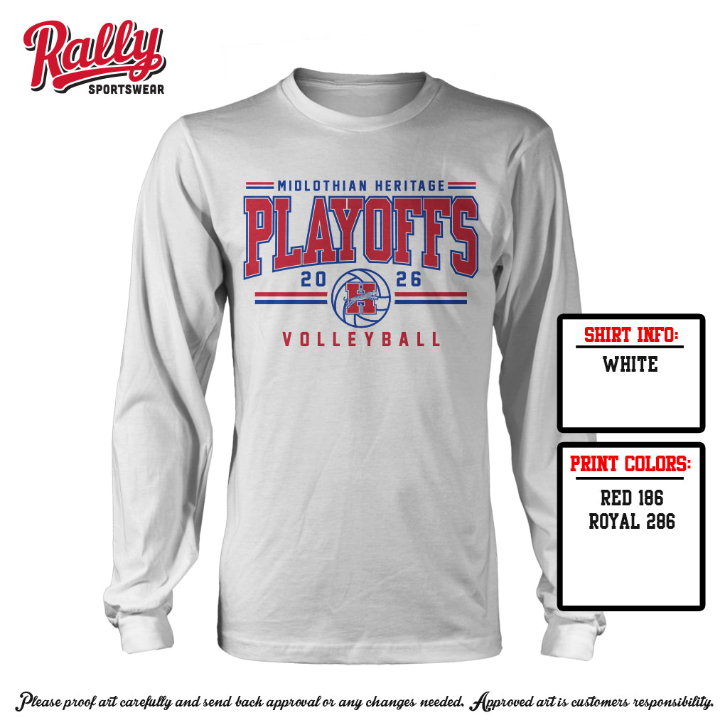 HHSVBPO26 - HHS VB Playoff Long Sleeve