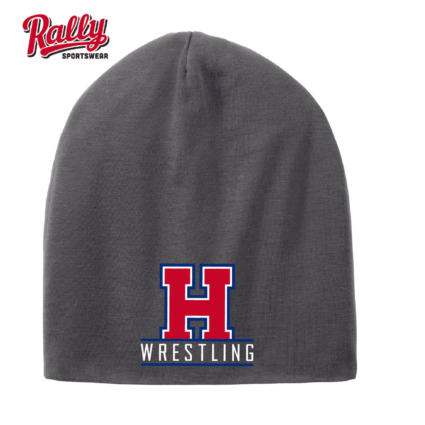 HHS Wrestling - Grey Beanie