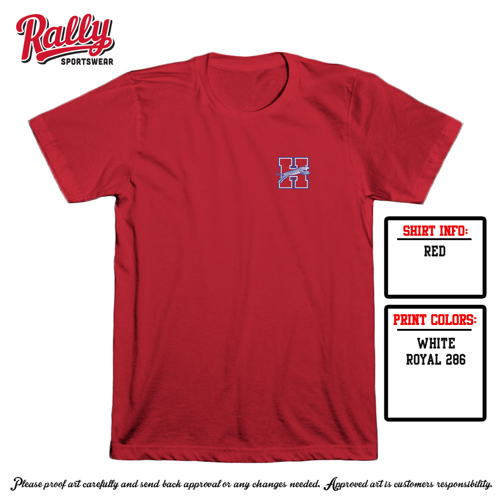 HHS Wrestling - Red Spirit Short Sleeve