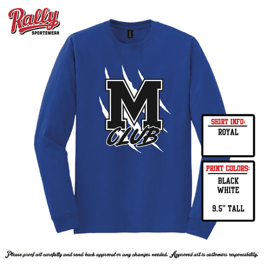 MHSBC26 - Blue Crew Long Sleeve