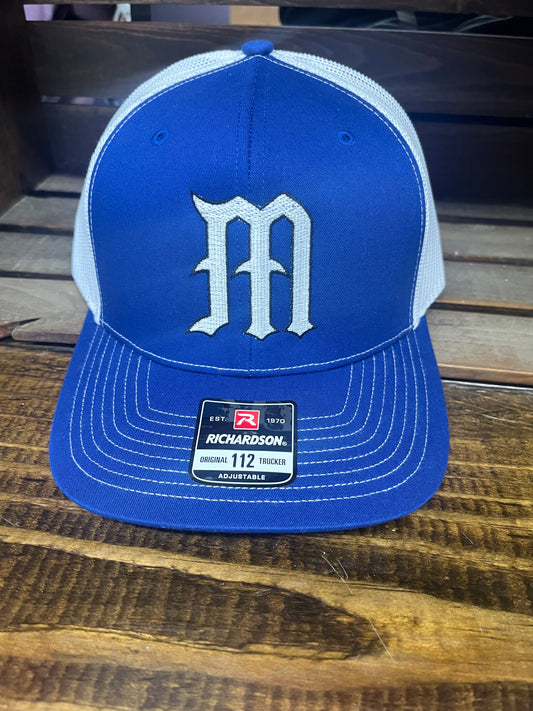 Panther Baseball M Blue/White Hat