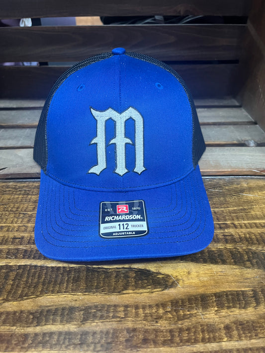 Panther Baseball M Blue/Black Hat