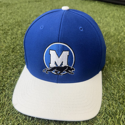 MHS BLUE/WHITE SNAPBACK
