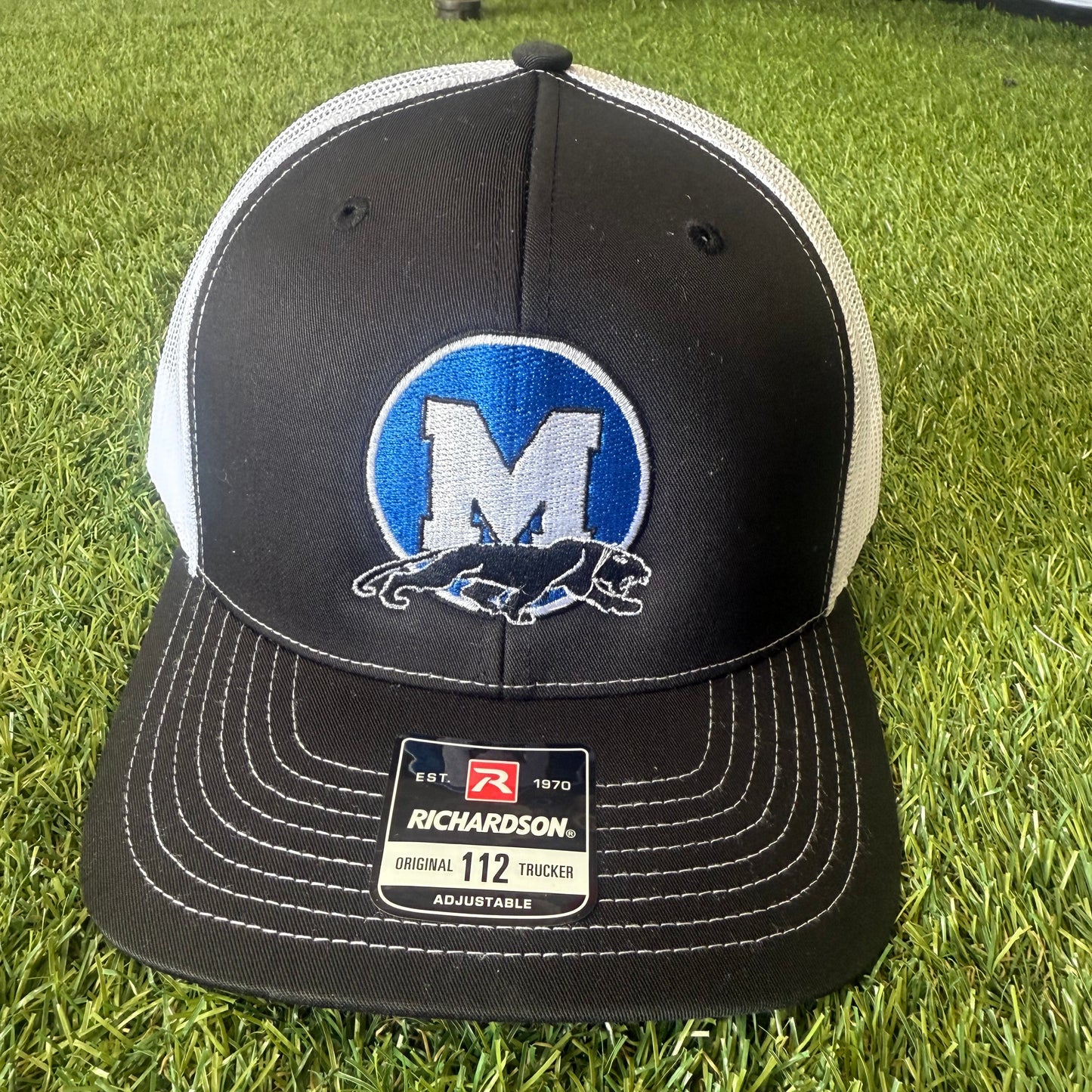 MHS Black/White Trucker