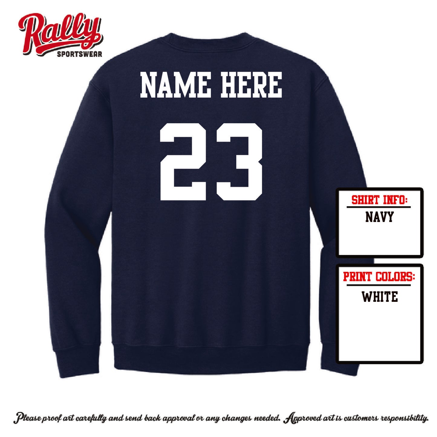 LSWS26 - Fan Long Sleeve (Various Colors)