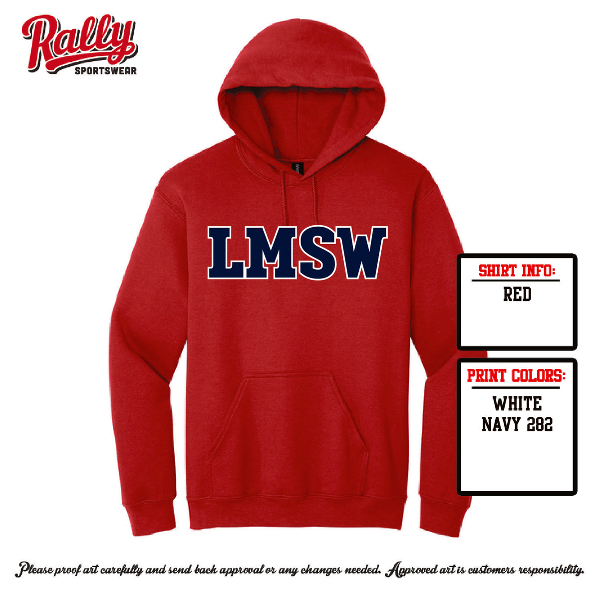 LMSW26 - LMSW Red Hoodie