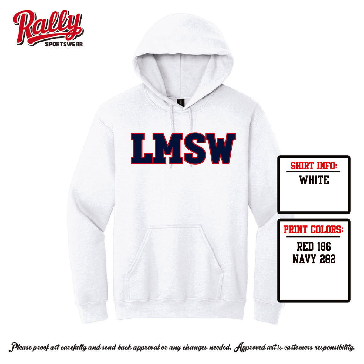 LMSW26 - LMSW White Hoodie