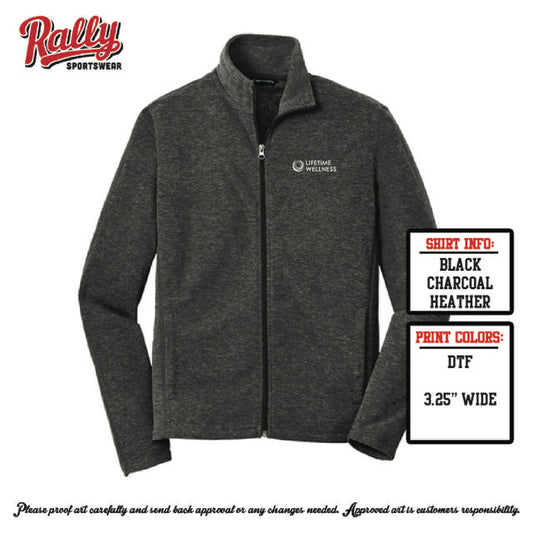 LW26 - Lifetime Wellness Full Zip Jacket - Mens