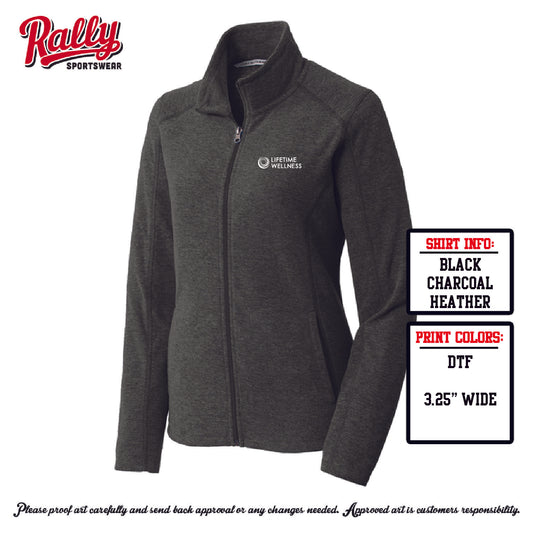 LW26 - Lifetime Wellness Full Zip Jacket - Womens