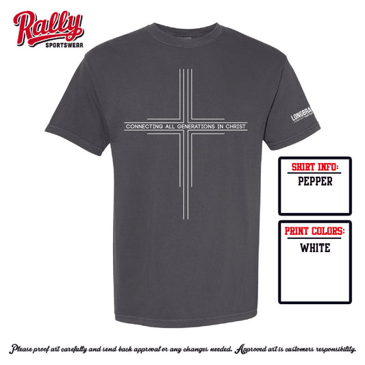 LCBC25 - Generations Tee - Grey Comfort Color SS