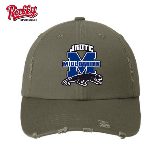 MHS JROTC25 - Distressed Hat