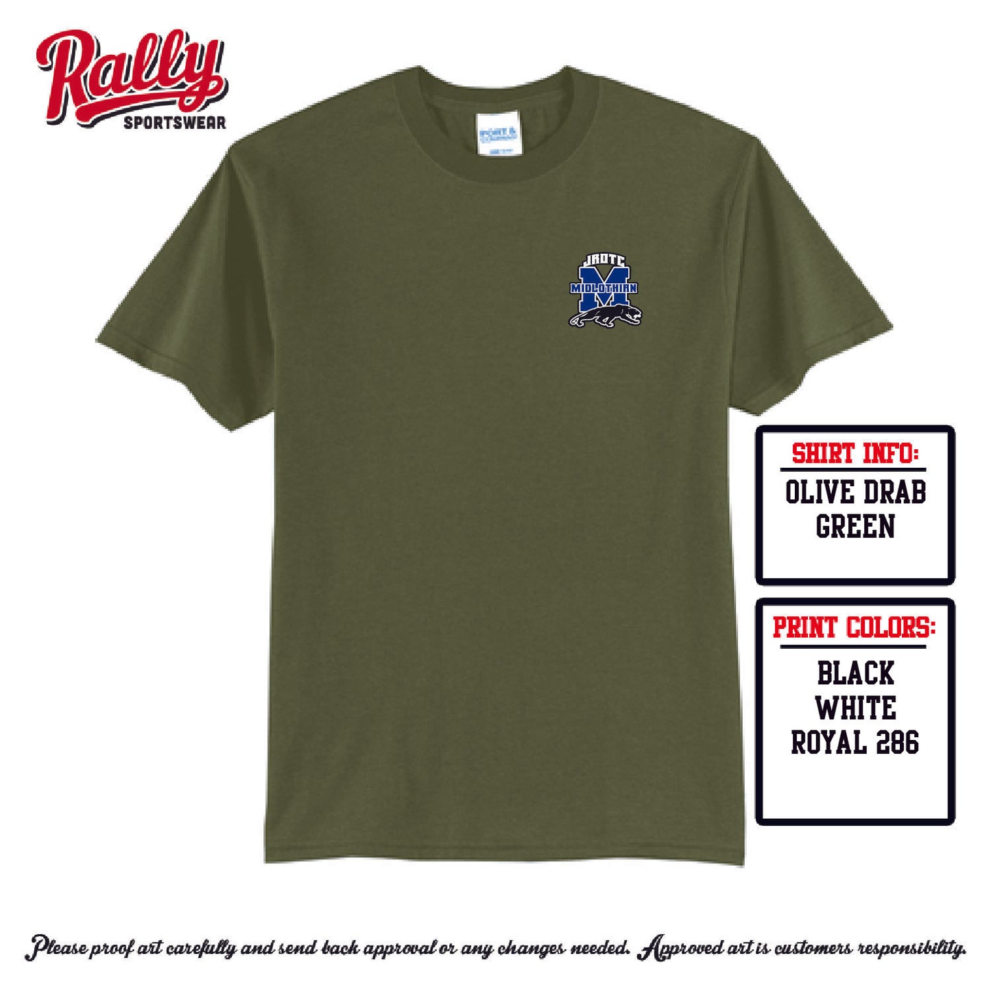 MHS JROTC25 - Short Sleeve Shirt