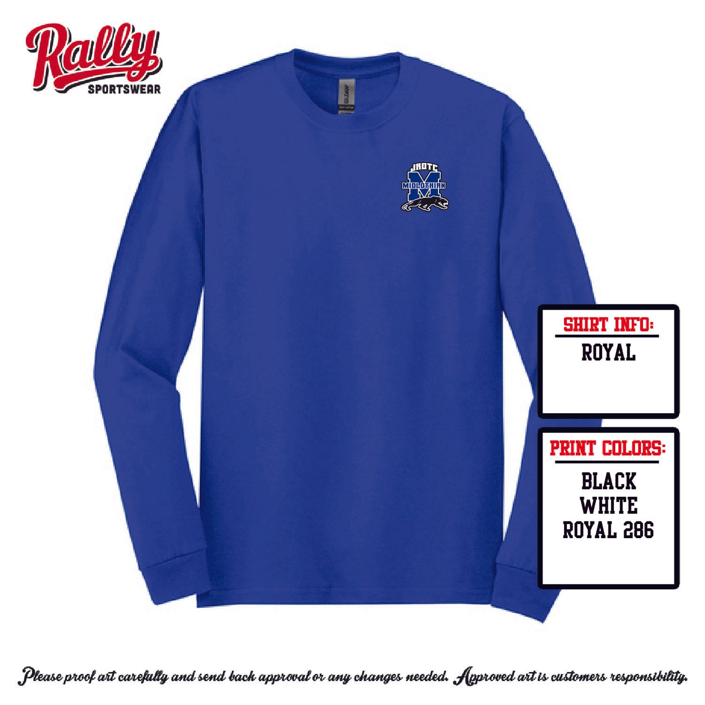 MHS JROTC25 - Long Sleeve Shirt