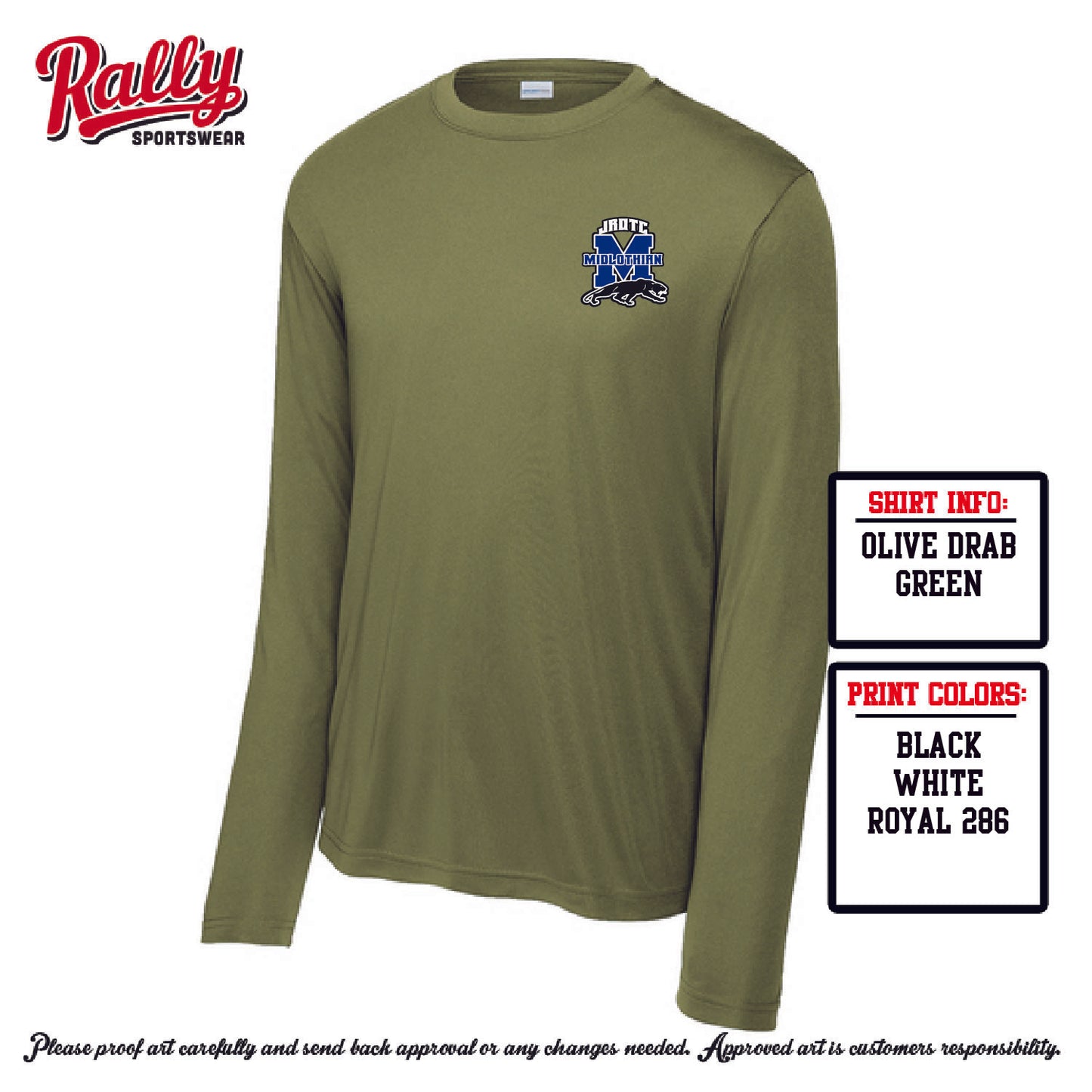 MHS JROTC25 - Long Sleeve Shirt