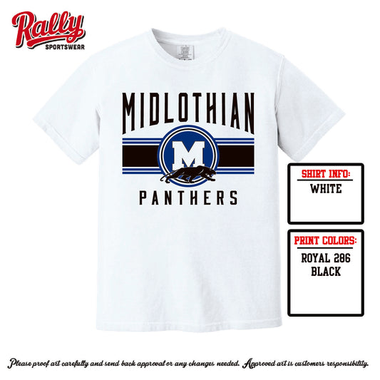 MHSPG26 - Midlothian Panthers SS Tee