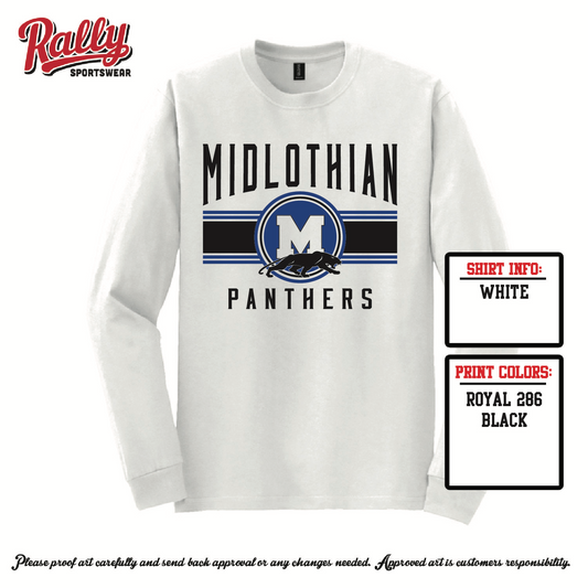 MHSPG26 - Midlothian Panthers LS Tee