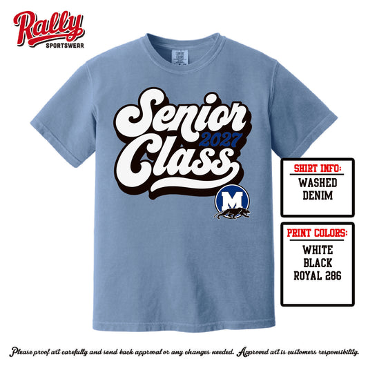 MHSPG26 - Seniors 2027 Comfort Color - Royal