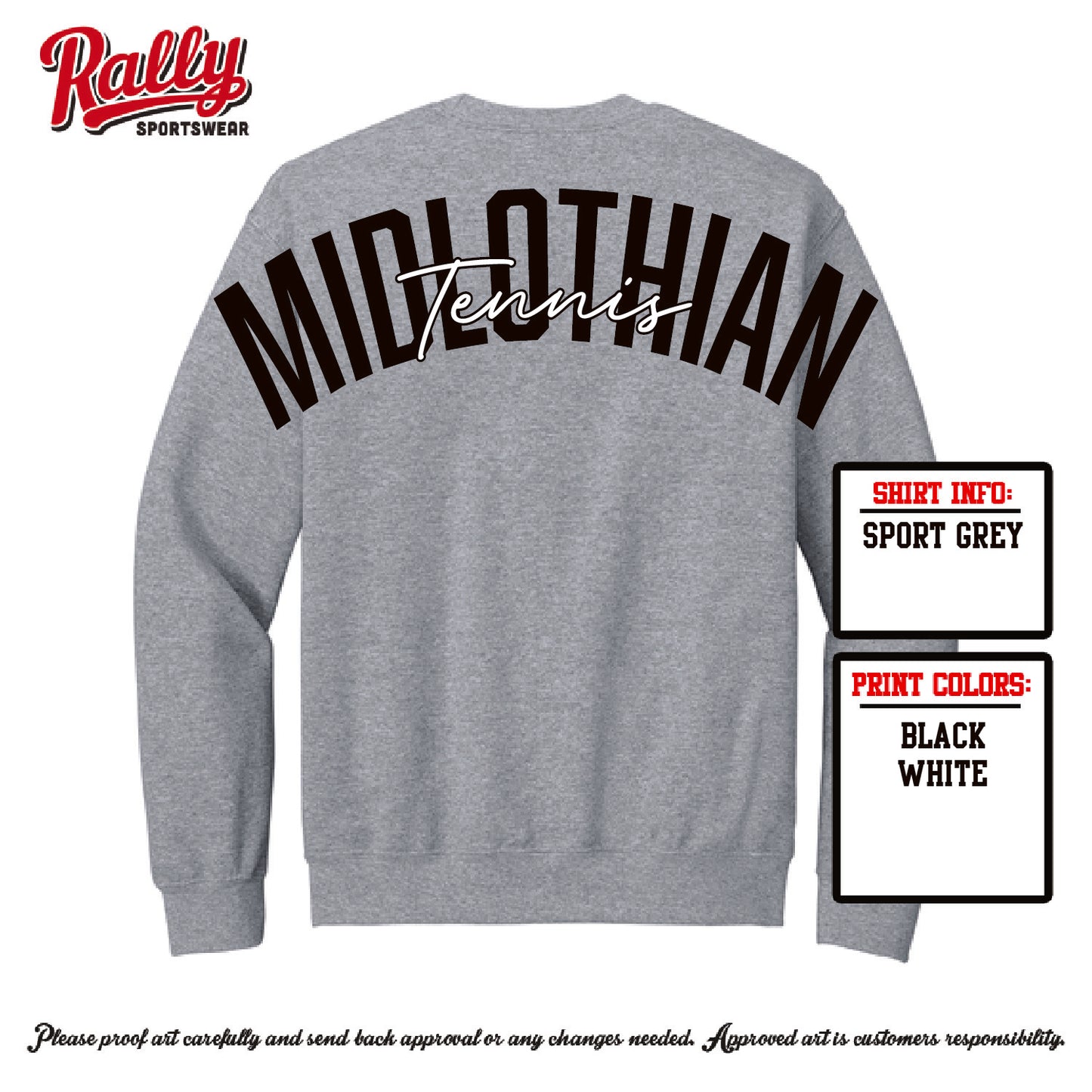 MHSTS26 - Sweatshirt - Oversized Back