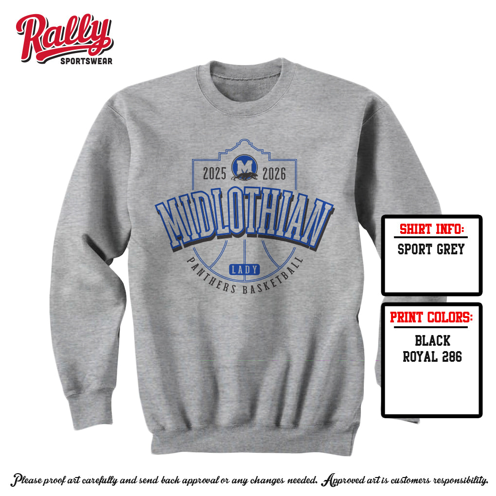 MHSLPB25 - Grey Spirit Sweatshirt