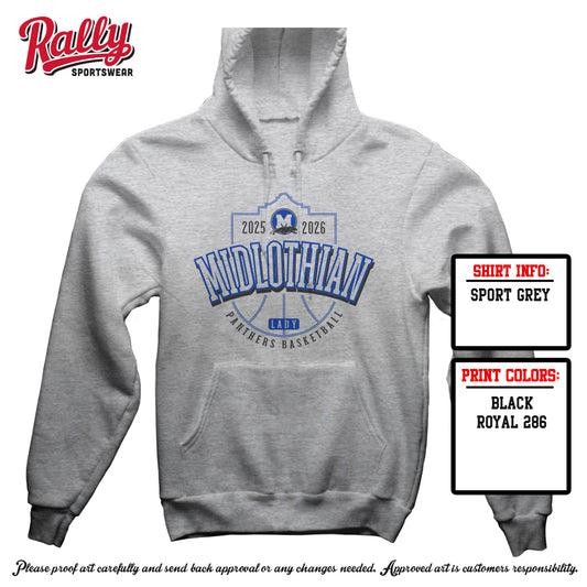 MHSLPB25 - Grey Spirit Hoodie